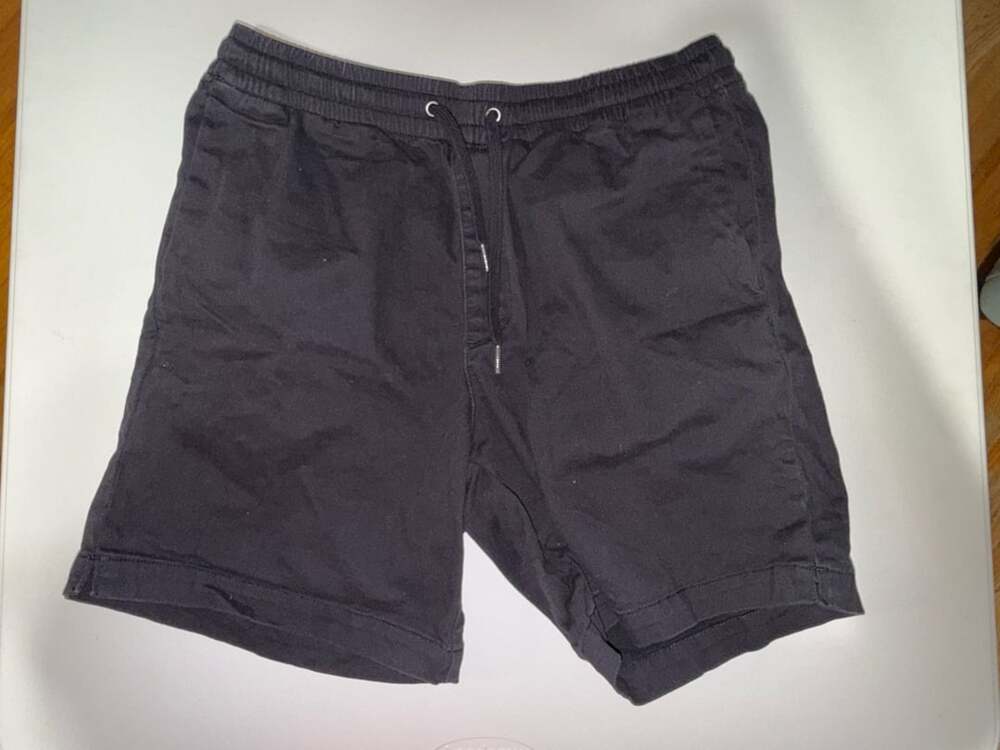 Pacsun Volley Shorts Size S Black Drawstring